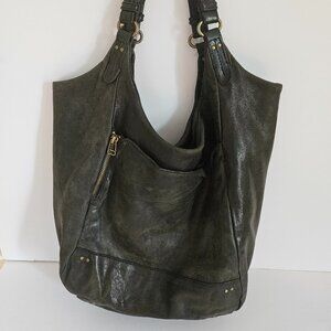 Olivia Harris by Joy Grayson Black Hobo Bag